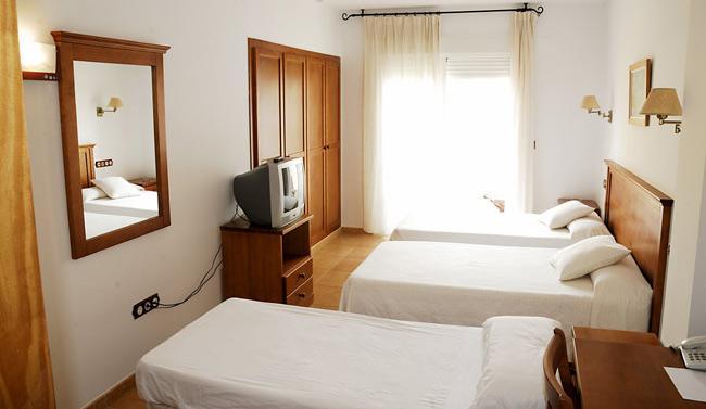 Hotel Donde Caparros Carboneras Oda fotoğraf